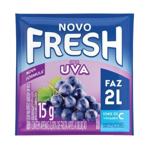 REFRESCO PO FRESH UVA 15 G