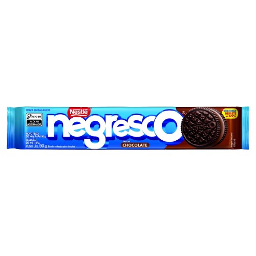 BISCOITO NEGRESCO RECHEADO CHOCO 90 G