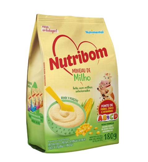 MINGAU NUTRIBOM SACHE MILHO 180 G