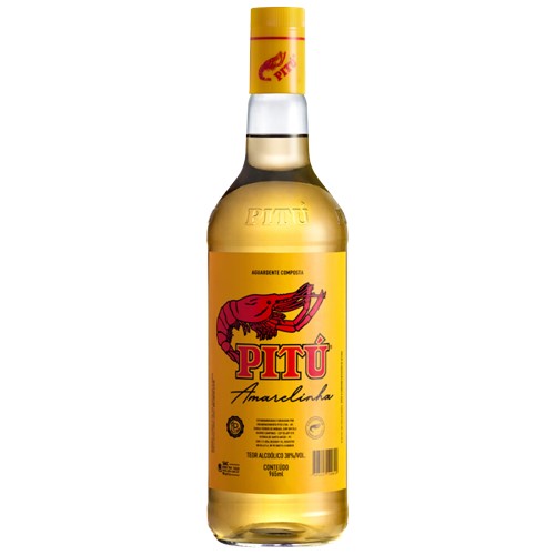 AGUARDENTE PITU AMARELINHA 965ML