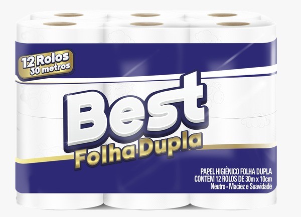 CN PAPEL HIG. 8X12 BEST FD NEUTRO 30 M