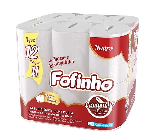 CN PAPEL HIG. 24X4 FOFINHO FD ABSOLU 30M