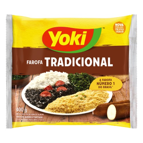 FAROFA PRONTA TRAD YOKI 400G