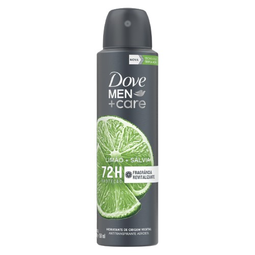 DESOD DOVE AERO 150ML MEN LIMAO E SALVIA