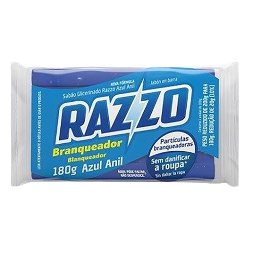 SABAO BARRA AZUL 180 G RAZZO 
