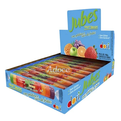 BALA DORI JUBS TROP FRUIT SNACKS 48G