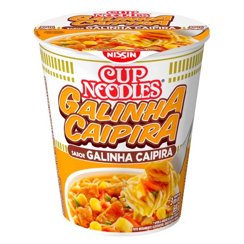 CUP NOODLES 69 G NISSIN G. CAIPIRA
