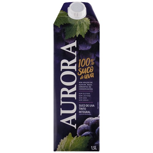 SUCO DE UVA AURORA TP TTO INT 1,5L