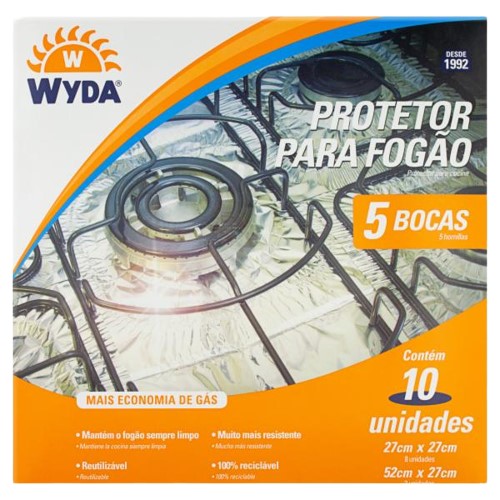 PAPEL PROT FOGAO 5 BOCAS 10 UN WYDA
