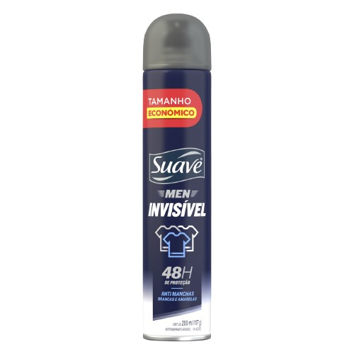 DES SUAVE AERO MEN INVIS LV+PG- 200ML