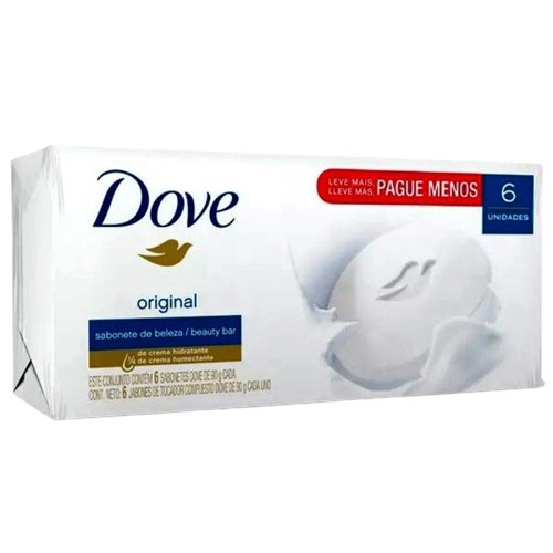 SABONETE DOVE C/06UN 90G ORIGINAL