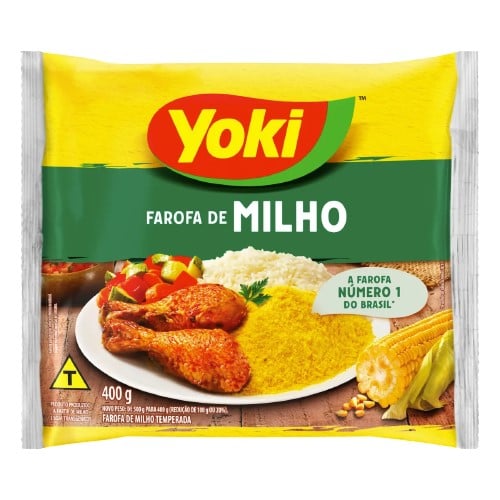FAROFA PRONTA DE MILHO YOKI 400G