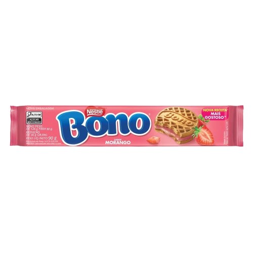 BISC RECH. NESTLE BONO MORANGO 90 G