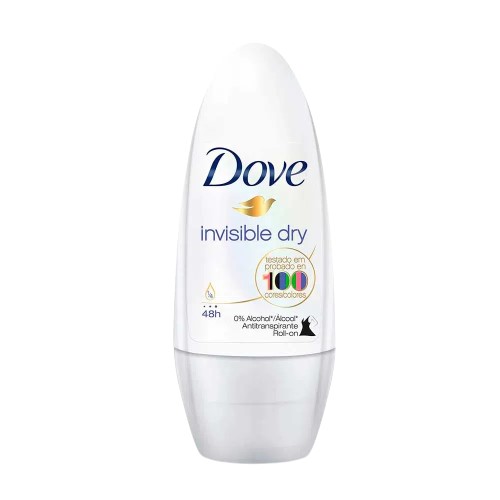 DESOD DOVE ROLON 50ML FEM INVISIBLE DRY