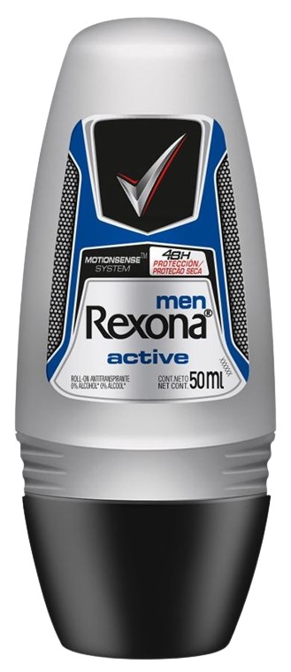 DESOD REXONA ROLON 50ML MEN ACTIVE DRY