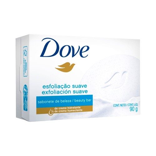 SABONETE DOVE 90G ESFOLIANTE BRANCO