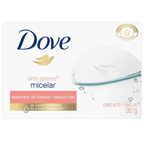 SABONETE DOVE 90G ANTI STRESS MICELAR