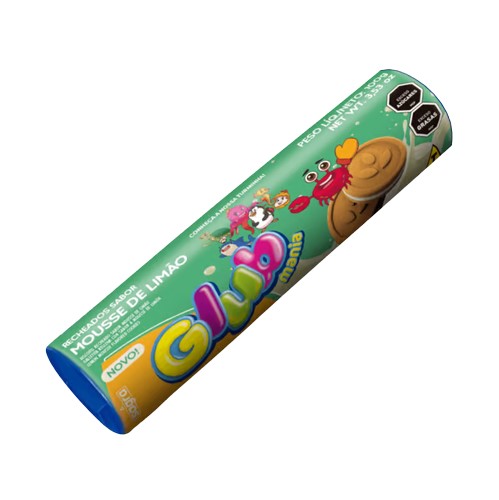 BISCOITO RECH. GLUB MOUSSE DE LIMAO 100G