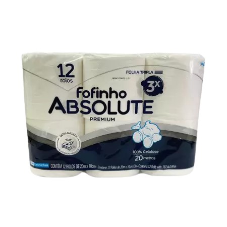 CN PAPEL HIG. 8X12 FOFINHO ABS TRI N 20M