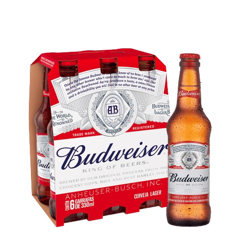 CERVEJA BUDWEISER GARRAFA 330ML