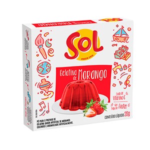 JM GELATINA SOL CX MORANGO 20 G