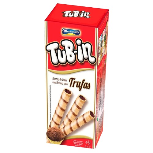 BISCOITO MONTEVERGINE TUB-IN TRUFAS 48G