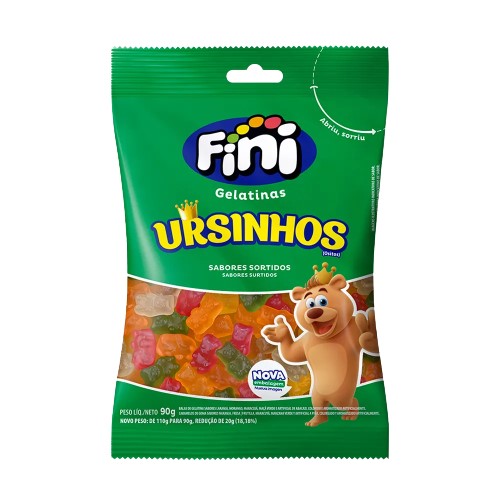 FI BALA GELATINA FINI URSINHOS 80G
