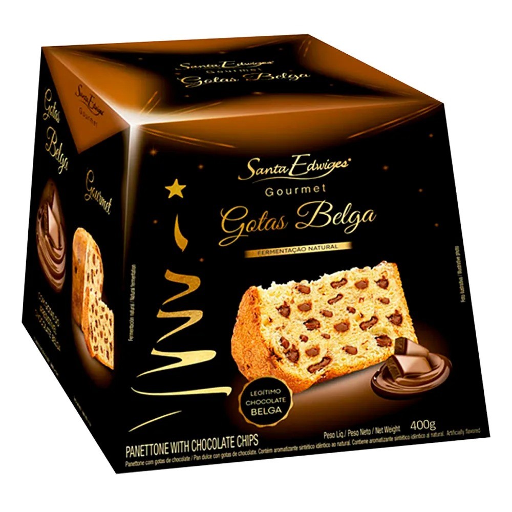 SE PANETONE S.EDW GOT.CHOC. BELGA 400G
