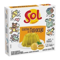 JM GELATINA SOL CX MARACUJA 20 G