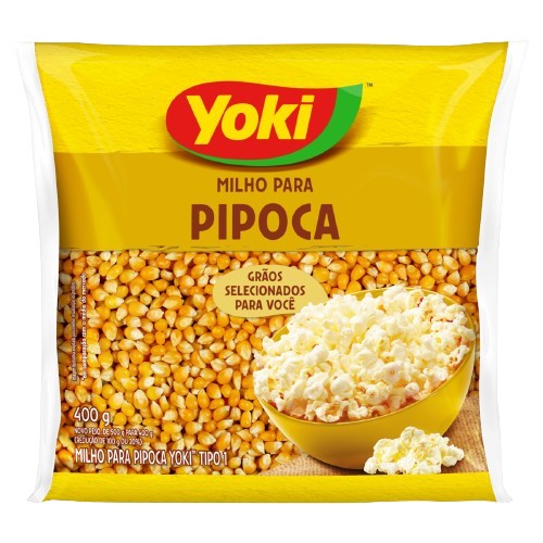 MILHO DE PIPOCA YOKI 400G