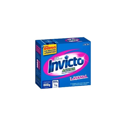 SABAO EM PO 800 G INVICTO CX LAVANDA