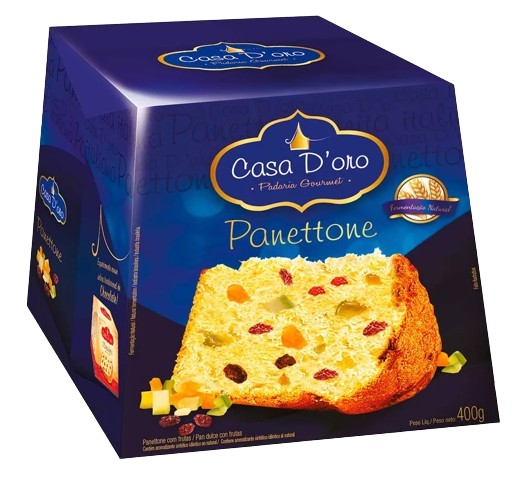SE PANETONE CASA DORO FRUTAS 400G