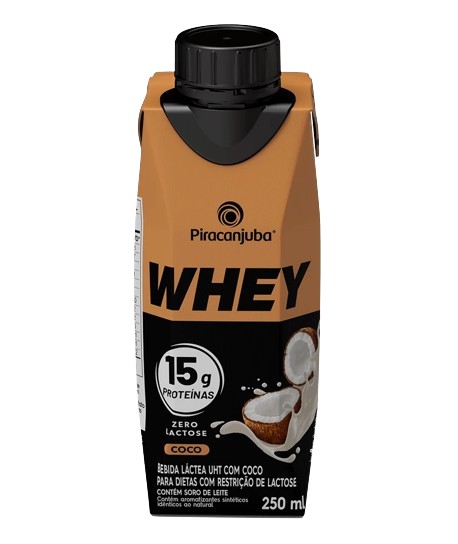 BEBIDA PIRACANJUBA WHEY COCO 250ML ZL