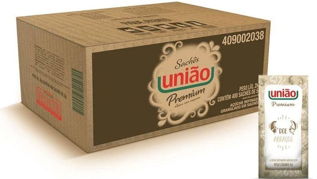 ACUCAR UNIAO PREMIUM 5G SACHET 1000UN