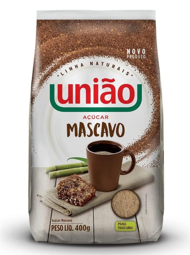 ACUCAR MASCAVO UNIAO 400G