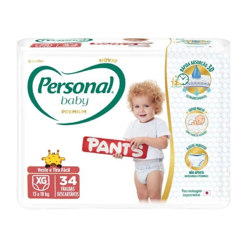 FRALDA DESC.PERSONAL PREMIUM XG 34UN