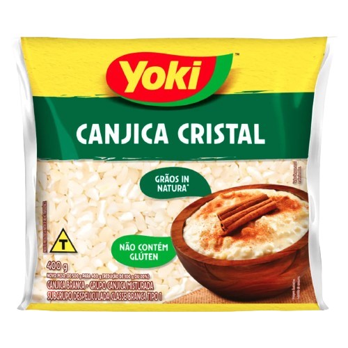 CANJICA BRANCA YOKI 400 G