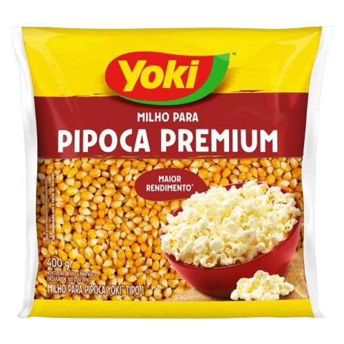 MILHO DE PIPOCA YOKI PREMIUM 400G