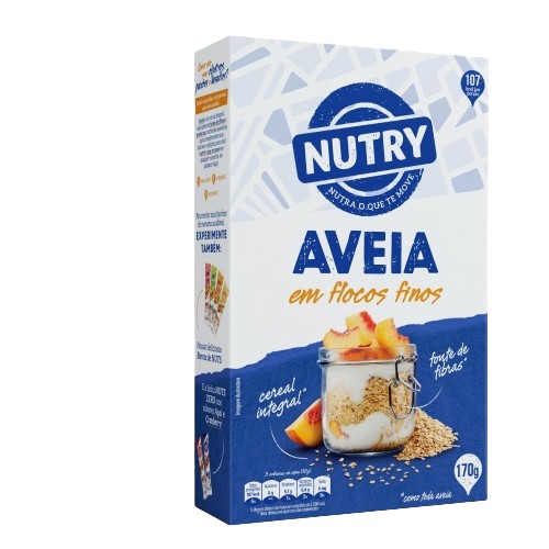AVEIA EM FLOCOS NUTRY 170 G 