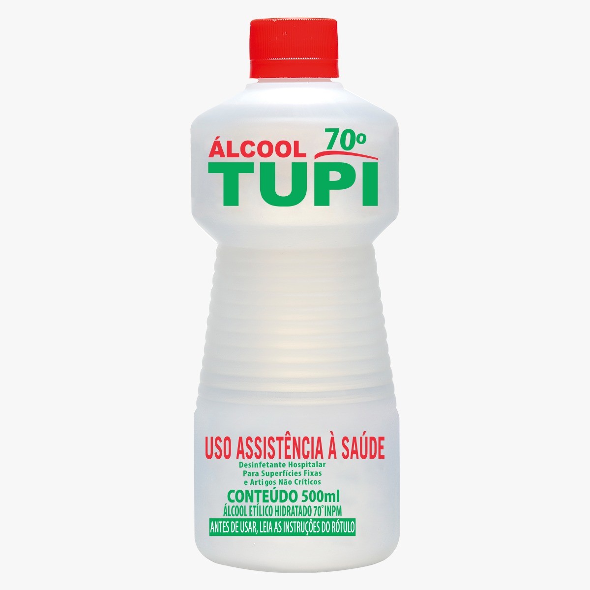 ALCOOL D. ANTISSEPT 70° TUPI 500 ML