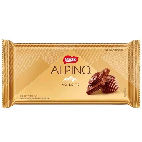 CHOC. ALPINO AO LEITE 25 GR NESTLE