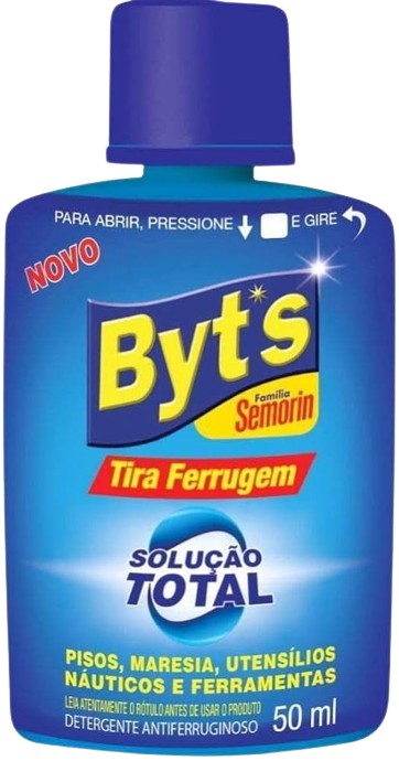 TIRA FERRUGEM BYTS 50 ML SEMORIN 1306