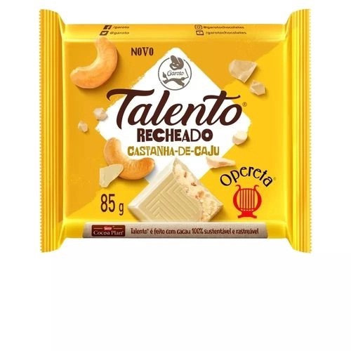 TALENTO GAROTO 85 G OPERETA