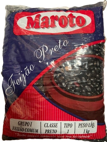 FEIJAO TIPO 1 MAROTO PRETO 1 KG