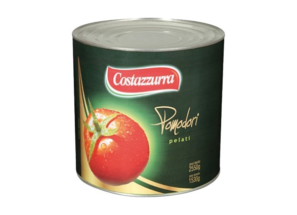 TOMATE PELADO POMODOR COSTAZZURRA 2,55KG