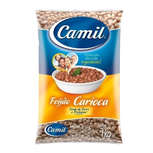 FEIJAO CARIOCA TP 1 CAMIL 1 KG