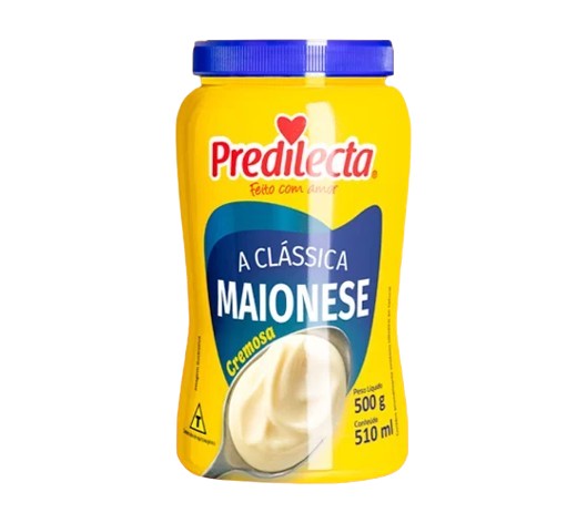 MAIONESE POTE 500 G PREDILECTA TRAD.