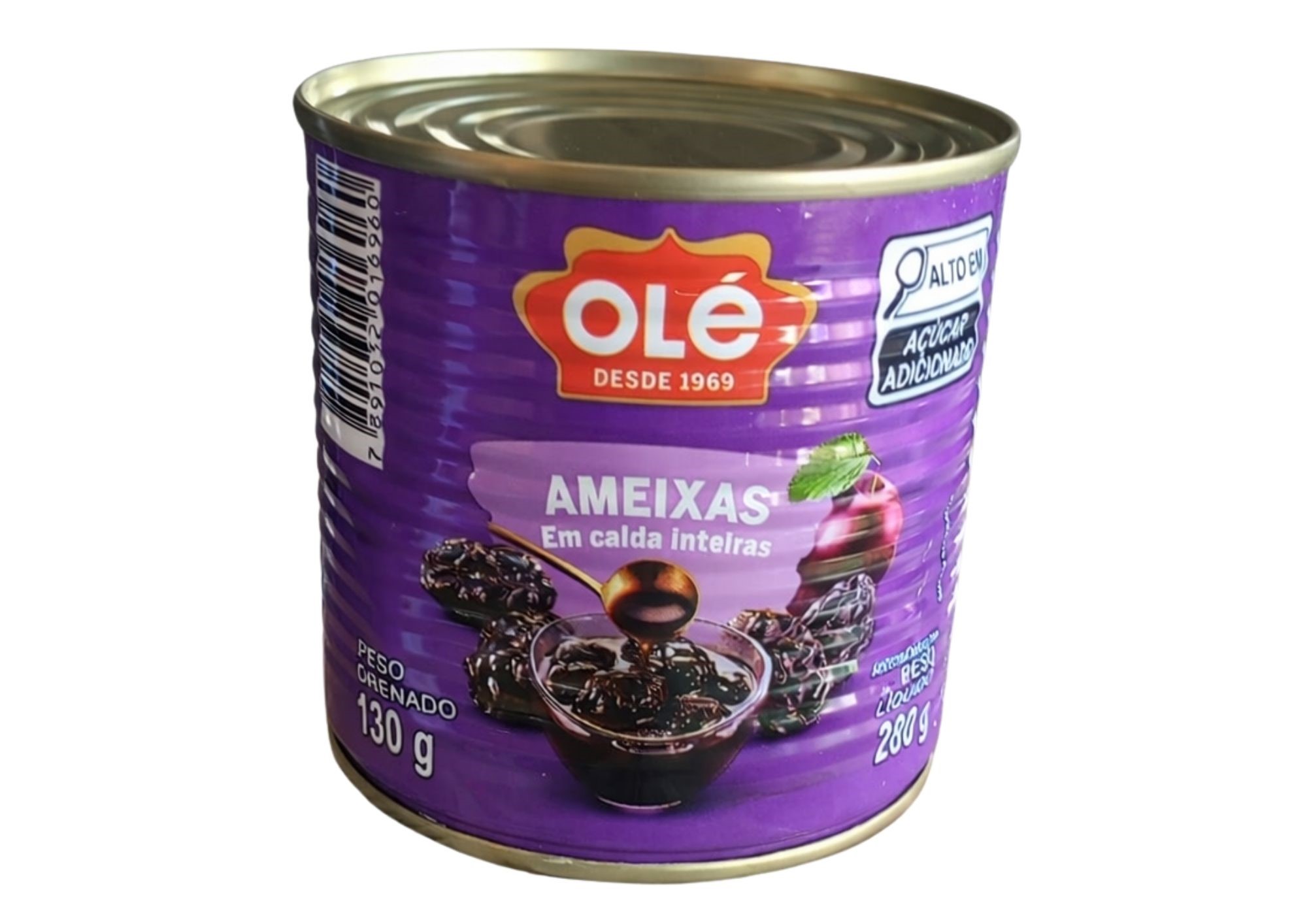 AMEIXA EM CALDA OLE 130 G LATA