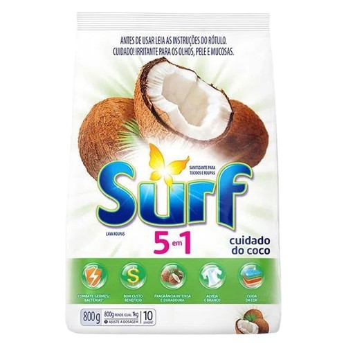 SABAO EM PO 800G SURF CUID. COCO SC