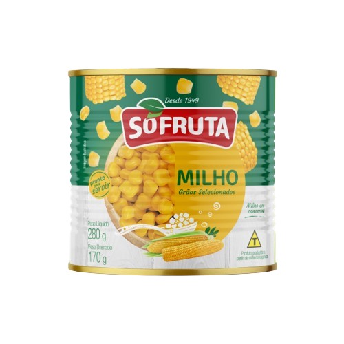MILHO VERDE LATA 170 GR SOFRUTA